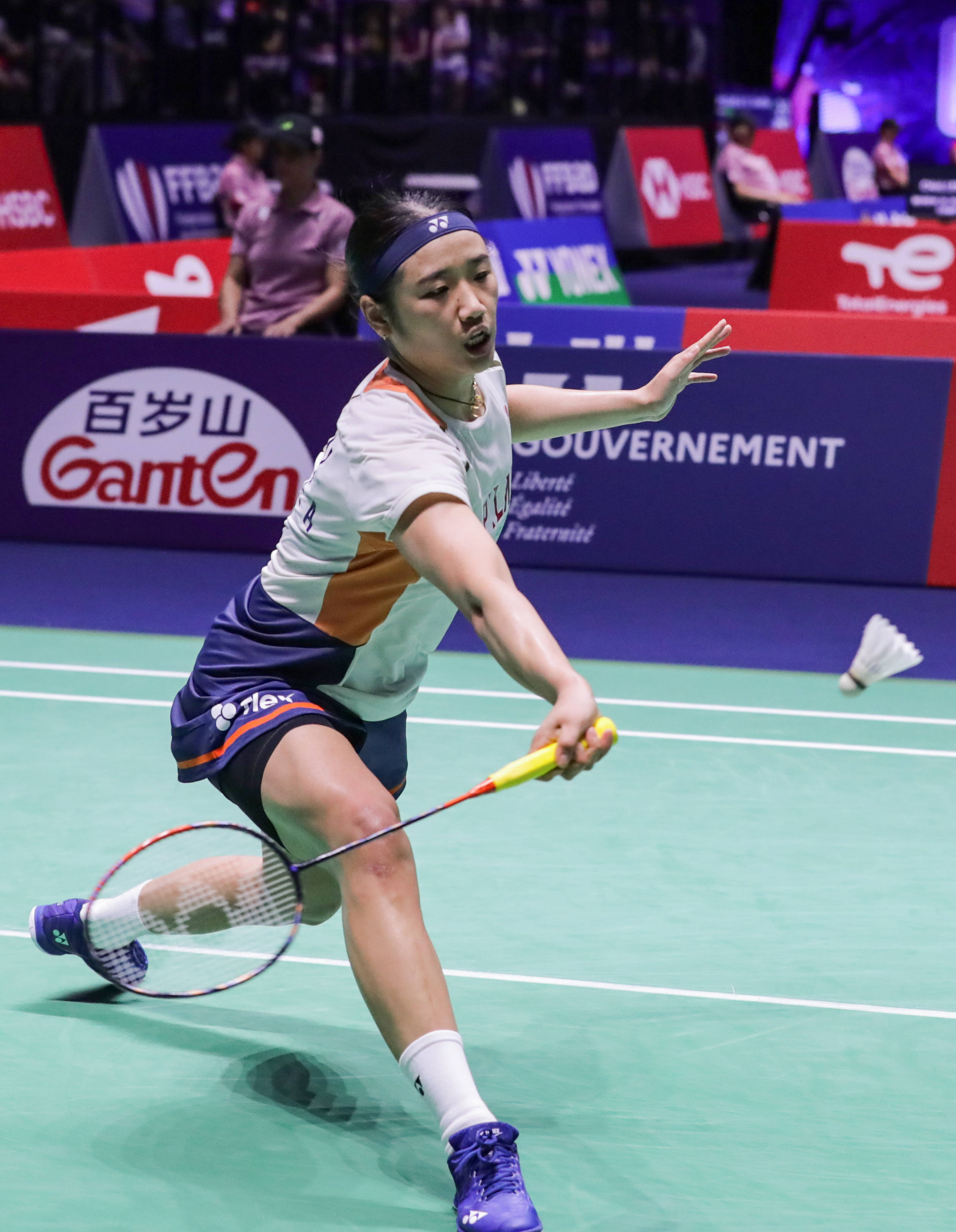 (体育)羽毛球——世锦赛:安洗莹晋级八强