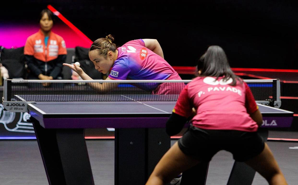 乒乓球比赛中的战术对决:伊藤美诚胜朱芊曦,格罗特战胜约内斯库