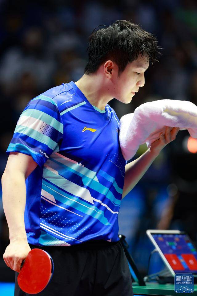 全运会|樊振东亮相乒乓球男单比赛