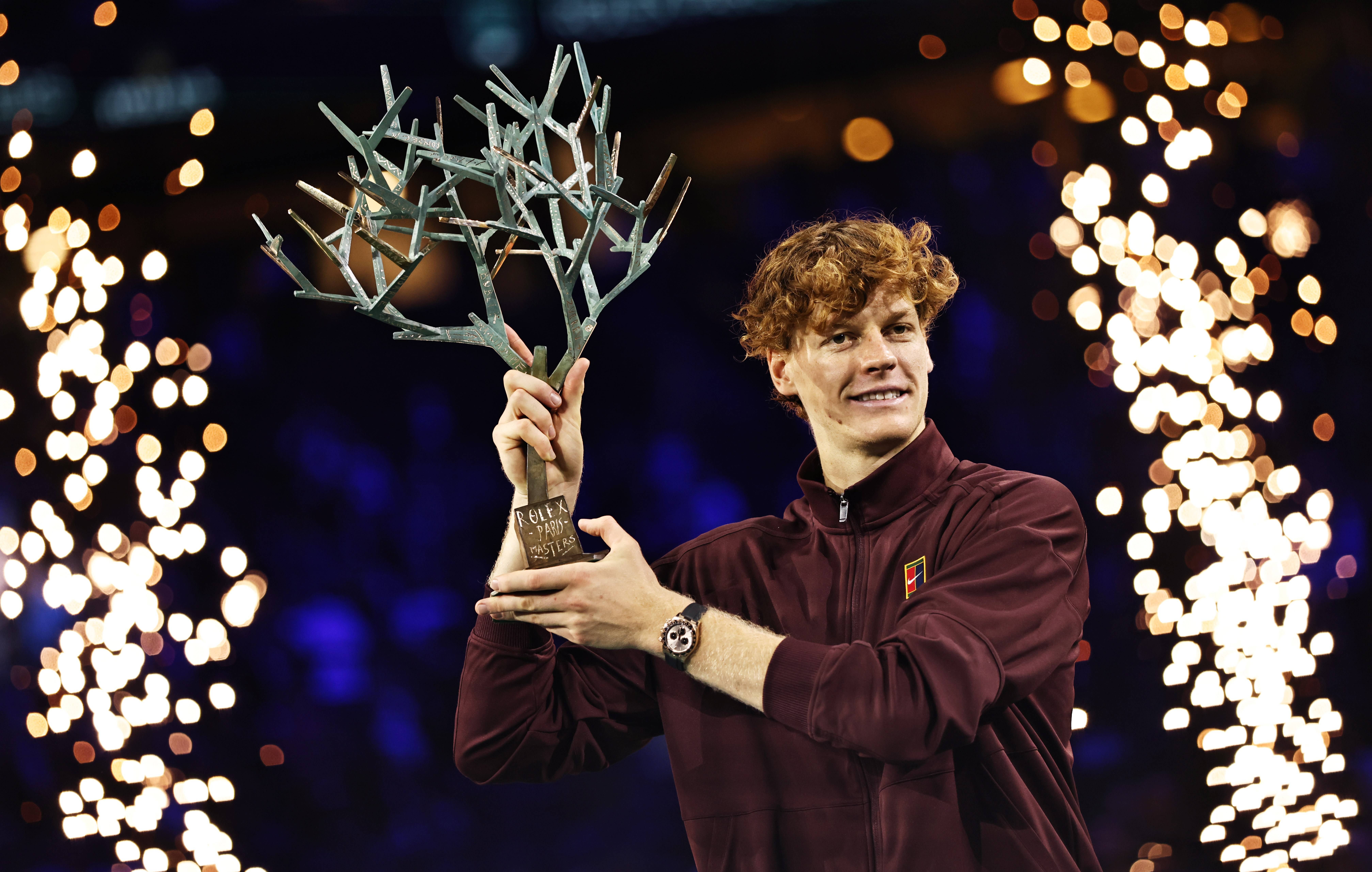 巴黎网球大师赛:辛纳夺冠