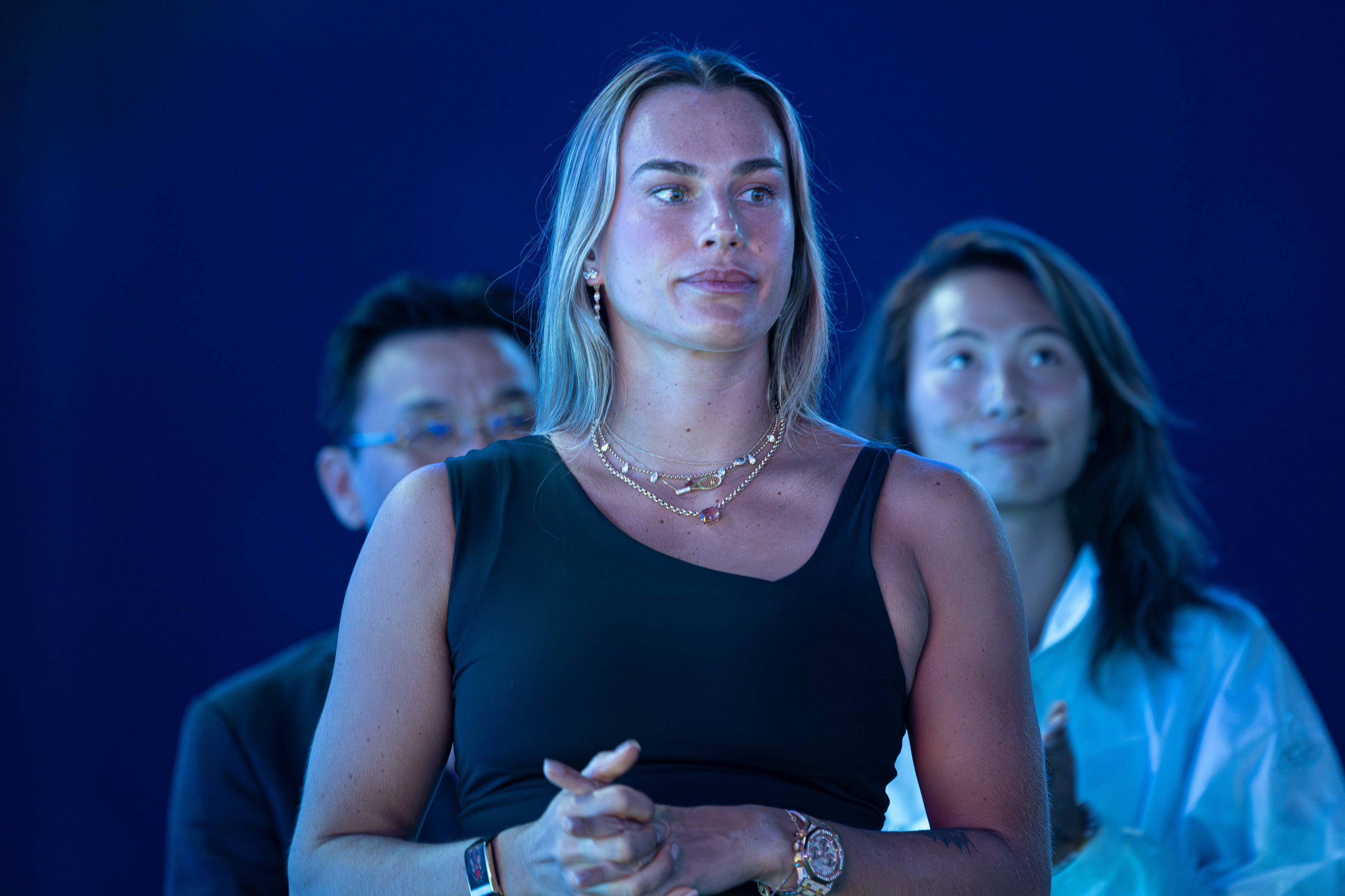 （体育）网球——武汉网球公开赛开幕仪式举行