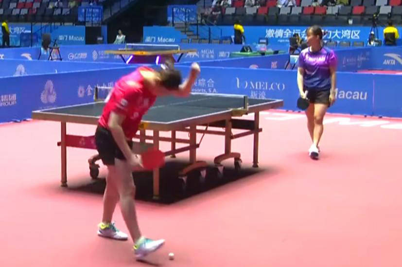 全运会乒乓球单打比赛惊现大冷门！
