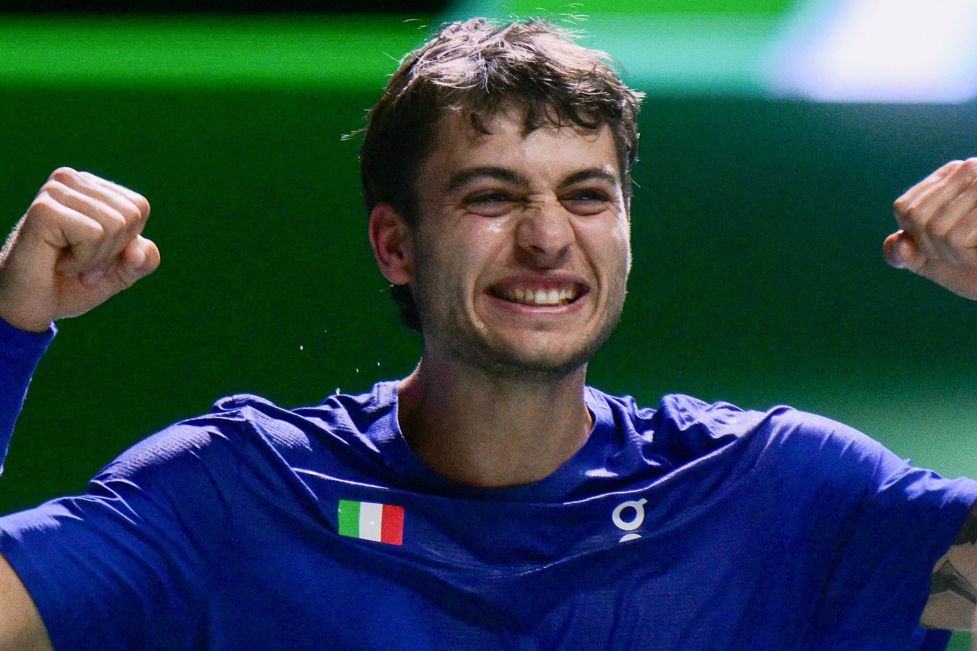 （外代二线）网球——戴维斯杯：意大利队夺冠